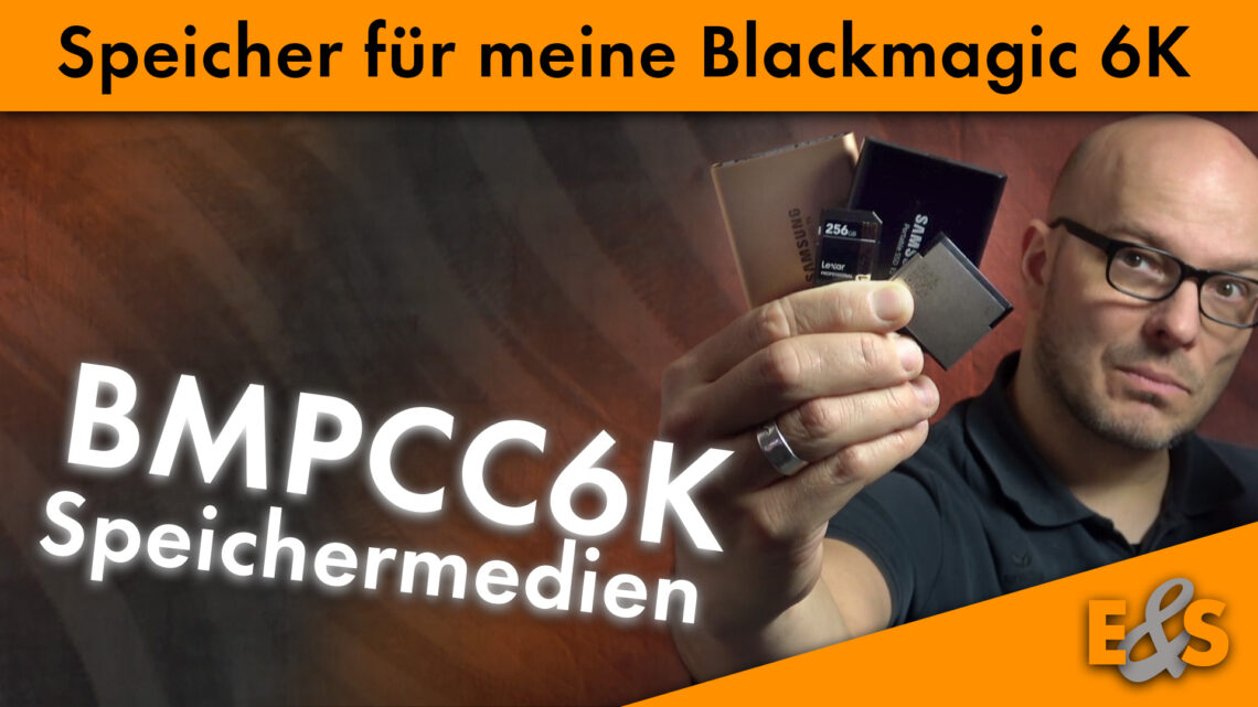 Blackmagic Pocket Cinema Camera 6K mit Festplatte und CF Karte